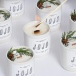 JoJo Instagram - I love how much you love our candles 🤍 Back by popular demand, a very smöl number of our cypress bayberry vanilla candle ☺️ one of my favorite scent combinations ever. Order today to receive it before Christmas 🤍 link is in my story for a limited time. xx