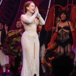 JoJo Instagram - THE ROUGE ERA❗️ 100 shows later… my nervous system is still in shambles after taking my final bow @moulinrougebway last night. To be the leading lady of a show of this caliber… has been a highlight of my life. But it truly is the PEOPLE who made this experience so phenomenal. Thank you to each and every soul who I shared that stage with and to those working behind the scenes and to the fans who came out and packed that theatre and gave us all your energy and attention. Also so grateful I got to share this experience with the 1 and only @derek_klena , the kindest realest human. This is one of the hardest yet most rewarding things I’ve ever done ❗️Thank you to the Broadway community for embracing me, seeing me, and uplifting me. I’m forever changed for the better. Can’t wait to see @rhodesreed & @caseycott make Satine & Christian their own ! I’ll be cheering from the audience 🥰