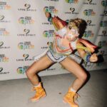 JoJo Siwa Instagram - Some photos from Miami Pride. Best fucking night. With my favorite people. Still can’t comprehend 55,000 people showing up, breaking the record, and all singing Karma. My heart is beyond full and I am so fucking inspired to keep pushing keep going keep releasing and above all else keep entertaining. ❤️🧡💛💚💙💜