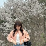 Jo Soo-min Instagram - 🌸🌸🌸 #광고 #토리버치 #toryburch