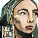Jodie Comer Instagram – 💚 @elena.claro 🎨 | VILLANELLE 
#killingeve