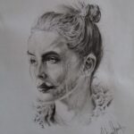 Jodie Comer Instagram – No words. 😯😊🤯| @followtheflowart Im so happy you drew my face (Villanelle says it’s hers). You’re amazing! THANK-YOU. #killingeve