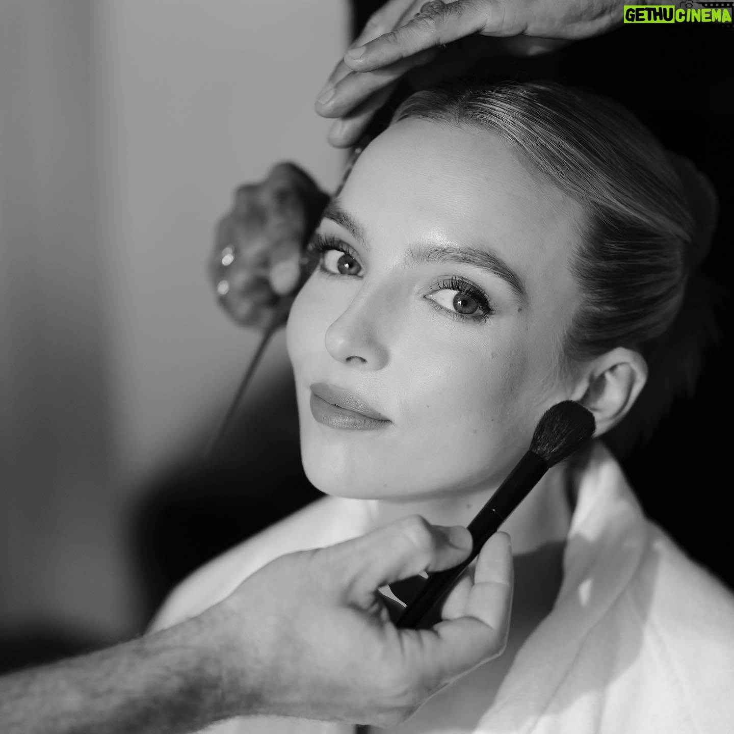 Jodie Comer Instagram - A little flashback to celebrating #thelastduel world premiere in Venice. Getting ready here with the ridiculously fun and talented @gregwilliamsphotography. Only 4 days left until #thelastduel is in cinemas, book your tickets now! X @20thcenturystudios