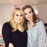 Jodie Comer Instagram – So THIS happened! 💖 And then this happened…. @rebelwilson – I love you (too much?) Thank you for being so genuinely lovely and slaying at everything. Also massive thank you to @grahnort and the team for having me on the show. I lived out my red chair dream!!! Tonight 10.30pm on @bbcone