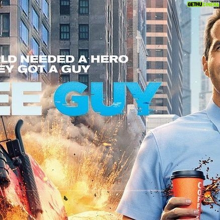 Jodie Comer Instagram - Guys...FREE GUY. FREE.GUY!!!! 👕💫 @vancityreynolds & @slevydirect are goddamn geniuses. This movie is full of pure joy, Im so excited for you all to see. It’s just what 2020 needs, a big warm hug and lots of belly laughs. As we gear up for press I just wanted to express my love for this bunch of legends and all they’ve achieved. Not forgetting @taikawaititi! Last picture is what you call the Shawn Levy effect. Coming to you DECEMBER 11th 💙 @freeguymovie