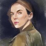 Jodie Comer Instagram - With season 2 nearly wrapped, I thought it was the perfect time to post some more amazing fan art. 💖 @lila_la_mila thank you. X