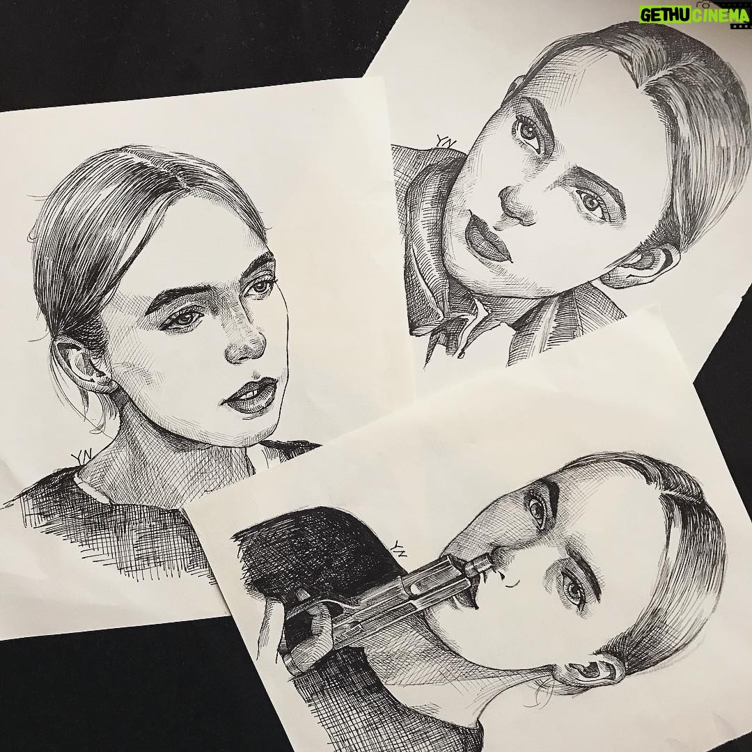 Jodie Comer Instagram - You guys blow me away. | Yang Nan, THANK YOU. I just got these in the post. They are so incredible, as are you! 🖤#killingeve
