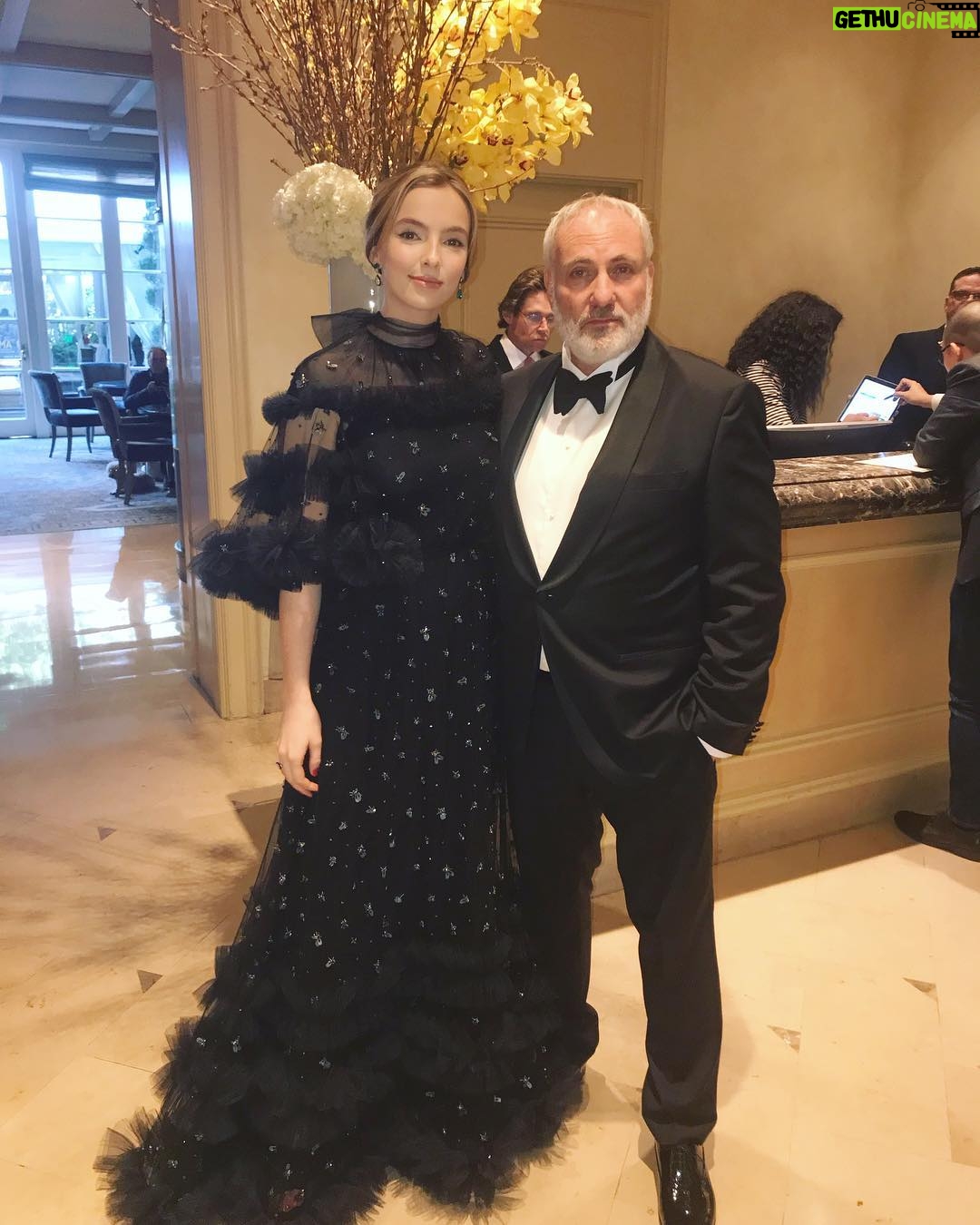 Jodie Comer Instagram - Last but DEFINITELY not least. The fish to my chips, the peanut butter to my jelly. My partner in crime 4ev@. We practiced our smizes before we hit the red carpet, #obvs. X