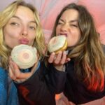 Jodie Comer Instagram - Our film #TheEndWeStartFrom is out in cinemas today! A special shout-out to @lizziemax for helping create the most deliciously epic booby doughnuts for our crew and to @mariedeehan for all of her beautiful work. 🌊 💞