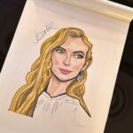 Jodie Comer Instagram – What an absolute honour @sardisnyc. Thank you for a moment I will never forget. I love herrrrrrrr! X #primafacieplay @estreetprods 

📸 @bruglikas @broadwaybruce_