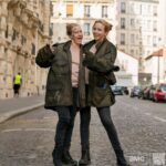 Jodie Comer Instagram - UK @killingeve series 2 has finally arrived and you can binge the whole series on @bbciplayer RIGHT NOW! Here is a BTS photo of me and my legendary stunt double Jess. Thanks Jess for making me look cool and eating that car bonnet for me. ❤️