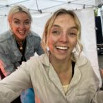 Jodie Comer Instagram - Our film #TheEndWeStartFrom is out in cinemas today! A special shout-out to @lizziemax for helping create the most deliciously epic booby doughnuts for our crew and to @mariedeehan for all of her beautiful work. 🌊 💞