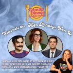 Jodie Sweetin Instagram - 💨 April Lineup just announced 💨 Family Dinner returns in April to celebrate the High Holidays featuring comedians @nicoleaimee (Comedy Central), @bengleib (Showtime), @iankarmel (The Late Late Show). They’ll be taking you on a High Holiday journey with your host, the inimitable @jodiesweetin on Thursday, April 25th at 8:30 pm. At the @BourbonRoomHollywood! Tickets are $20 during the Presale which ends 4/8 so get them now. Then $25 until the day of the show when tickets will be $30. Last month was insane and we know this one will be next level. Tix link in bio or at www.bourbonroomhollywood.