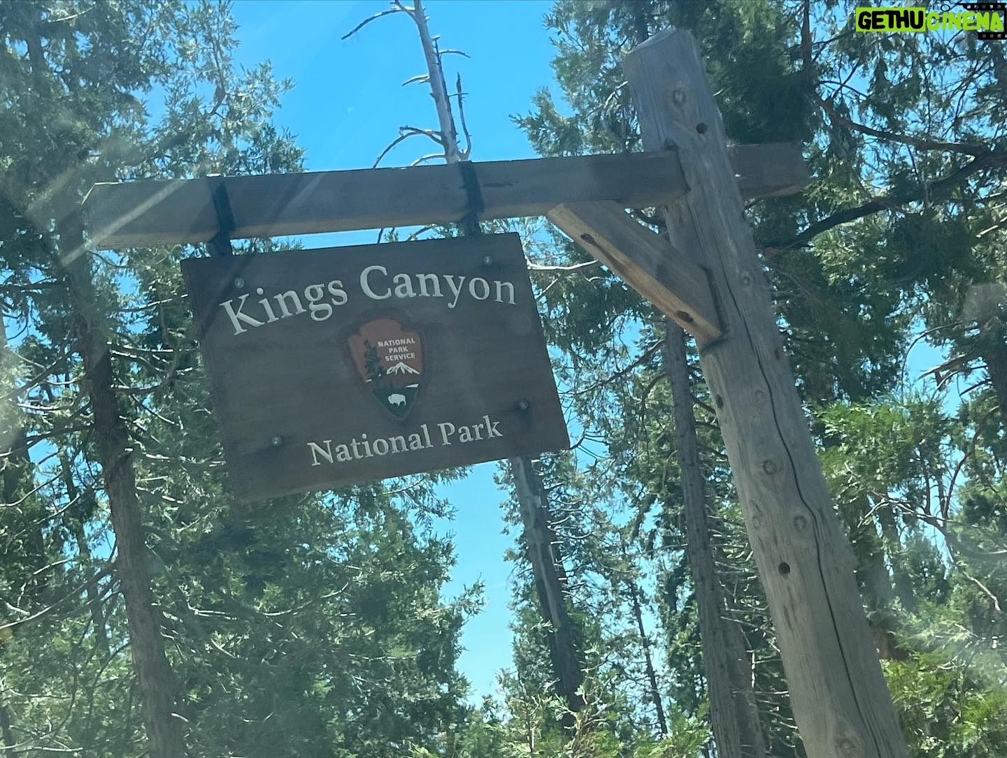 Jodie Sweetin Instagram - Have been enjoying some end of summer travel and unplugging with the family the last couple weeks. First up was a trip to Sequoia and Kings Canyon National Park to celebrate our 1st Anniversary on July 30! The pictures can’t POSSIBLY show how massive these forests are! Standing and looking up makes you feel very small (which is a good perspective sometimes!) The little Boho Glamping Cabin we booked on airbnb even had an outdoor shower/sink… made brushing my teeth WAY prettier. If you haven’t been there, it’s def a bucket list item! ❤️🌲🏕️