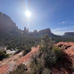 Jodie Sweetin Instagram – Last weekends road trip photos.
Went to the desert for some peace in Sedona, it was stunning. Stayed in a really great spot @bohobasecamp near Jerome.
Saw family. Read books. Found quiet. Napped by creeks. Reconnected. Unplugged.