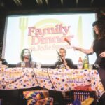 Jodie Sweetin Instagram – Did you miss Family Dinner’s March show? Here’s a peek at all the fun and games from that night. 

Don’t suffer from fomo! Get a ticket to our April Show live from the @bourbonroomhollywood. Link in bio!

1. The cast of the March Birthday Show.
2. Jodie Sweetin
3. Babs Grey before she tosses the hot dog flip cup and crushes.
4. Simon Gibson
5. Karl Hess
6. Babs Grey
7. Jodie and Simon
8. Simon wearing the flip cup prop 🌭 on his forehead. 
9. The team who brings you Family Dinner.
10. April’s lineup for Family Dinner: High Holidays Edition.

📸 by the great @justoffthesix