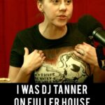 Jodie Sweetin Instagram - Stephanie Tanner & Stephanie Tolev we’re both Dj Tanner! @jodiesweetin is so funny and amazing to talk to check her out on todays @steph_infection_podcast episode! #podcast #funnypodcast #funnyreels #fullhouse #stephanietanner #djtanner #dj #bestfriends