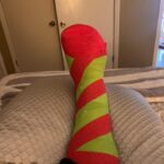 Jodie Sweetin Instagram – If you’re going to have foot surgery over the holidays (planned this time, not an accident), at the very LEAST make sure they wrap you up and make you look festive!!
If you need me… my Candy Cane foot and I will be laying in bed watching Christmas movies, doing puzzles and really leaning into being an old lady for a few weeks!