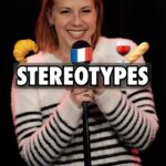 Jodie Sweetin Instagram - Stereotypes 🇫🇷🥖 w/ @jodiesweetin New @standupots out now on YT! #foryou #funnyreels #france #french #crowdwork #standupcomedy