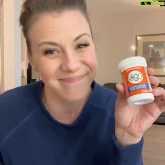 Jodie Sweetin Instagram - Nothing is worse than feeling uncomfortable when occasional bloating sets in! #ad I talk about this quite a bit with my BFF and occasional bloat buddy @AndreaBarber. Fortunately, I found @alignprobiotic Bloating Relief Food Digestion probiotic to add in my daily supplement routine and I can't stop talking about how much I love it. Since we're not sharing our bloating woes as frequently, we're getting so much more work done! *THESE STATEMENTS HAVE NOT BEEN EVALUATED BY THE FOOD AND DRUG ADMINISTRATION. THIS PRODUCT IS NOT INTENDED TO DIAGNOSE, TREAT, CURE, OR PREVENT ANY DISEASE.