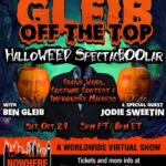 Jodie Sweetin Instagram – Join me and @bengleib for live comedy, improv, crowd work, costume contest, Q&A… a full Halloween Extravaganza!
TODAY! At www.nowherecomedyclub.com
Link in stories!!
5PT/8ET
Show up in your best costumes and join the insanity that is #GleibOffTheTop
And if you’ve never seen Ben and I during a show together… well… let’s just say going off the rails is just standard.
ANYTHING can happen!