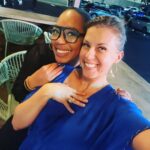 Jodie Sweetin Instagram – Proof that @moneefa and I went out to celebrate her birthday and actually looked cute 😂