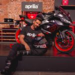 John Abraham Instagram - Welcome to the Racing Squad! 🔥 Excited to announce @thejohnabraham as the newest member of the Aprilia India family. Thrilled to have a powerhouse who embodies our ethos of performance and style. Fasten your helmets—it’s going to be an epic ride! 🏍️💨  #ApriliaIndiaxJohnAbraham #ApriliaIndia #RS457
