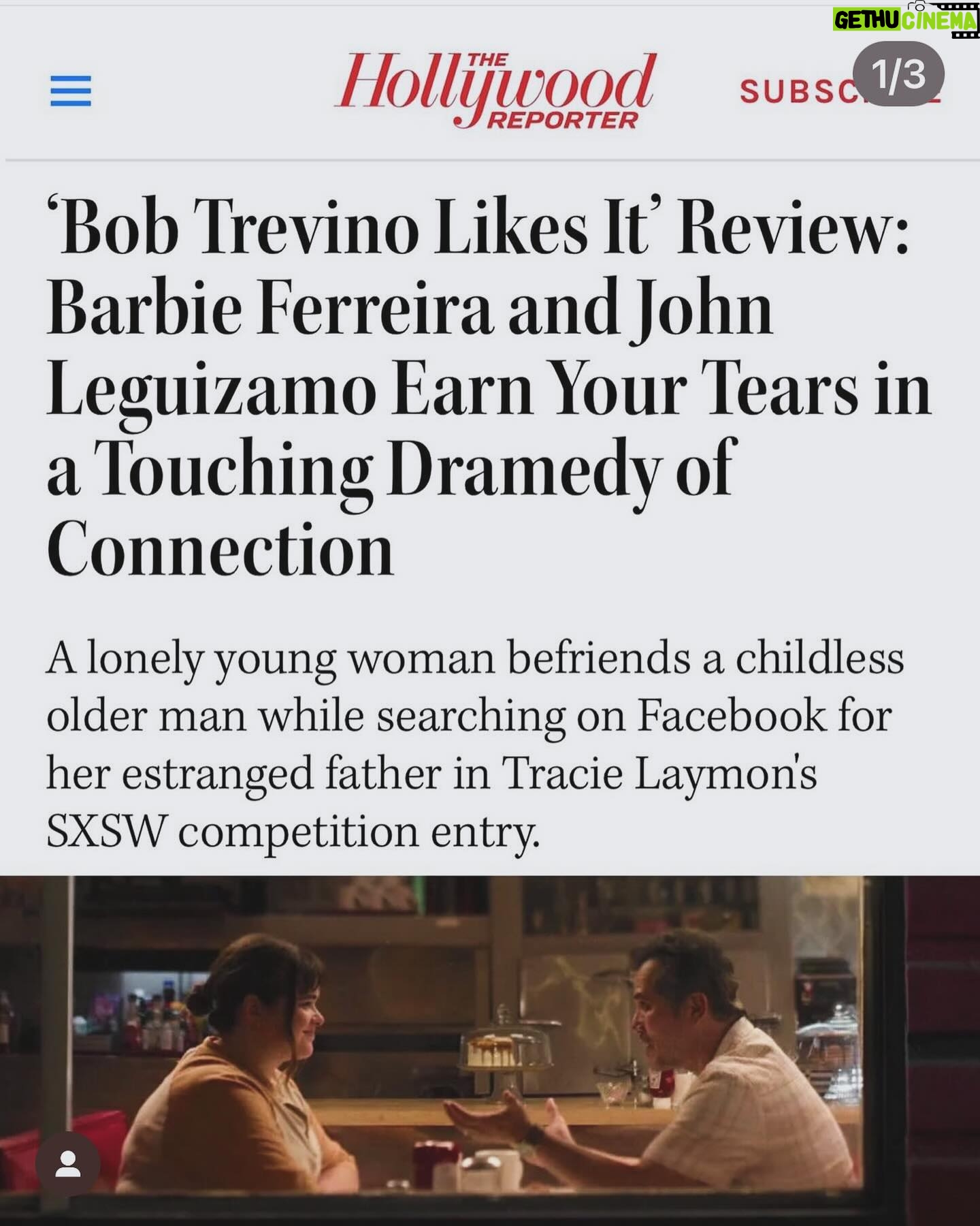 John Leguizamo Instagram - #bobTrevinoLikesIt movie at #sxsw premiere! We had such a raucous time together. Thanks for sharing with me! Bye ✌🏽
