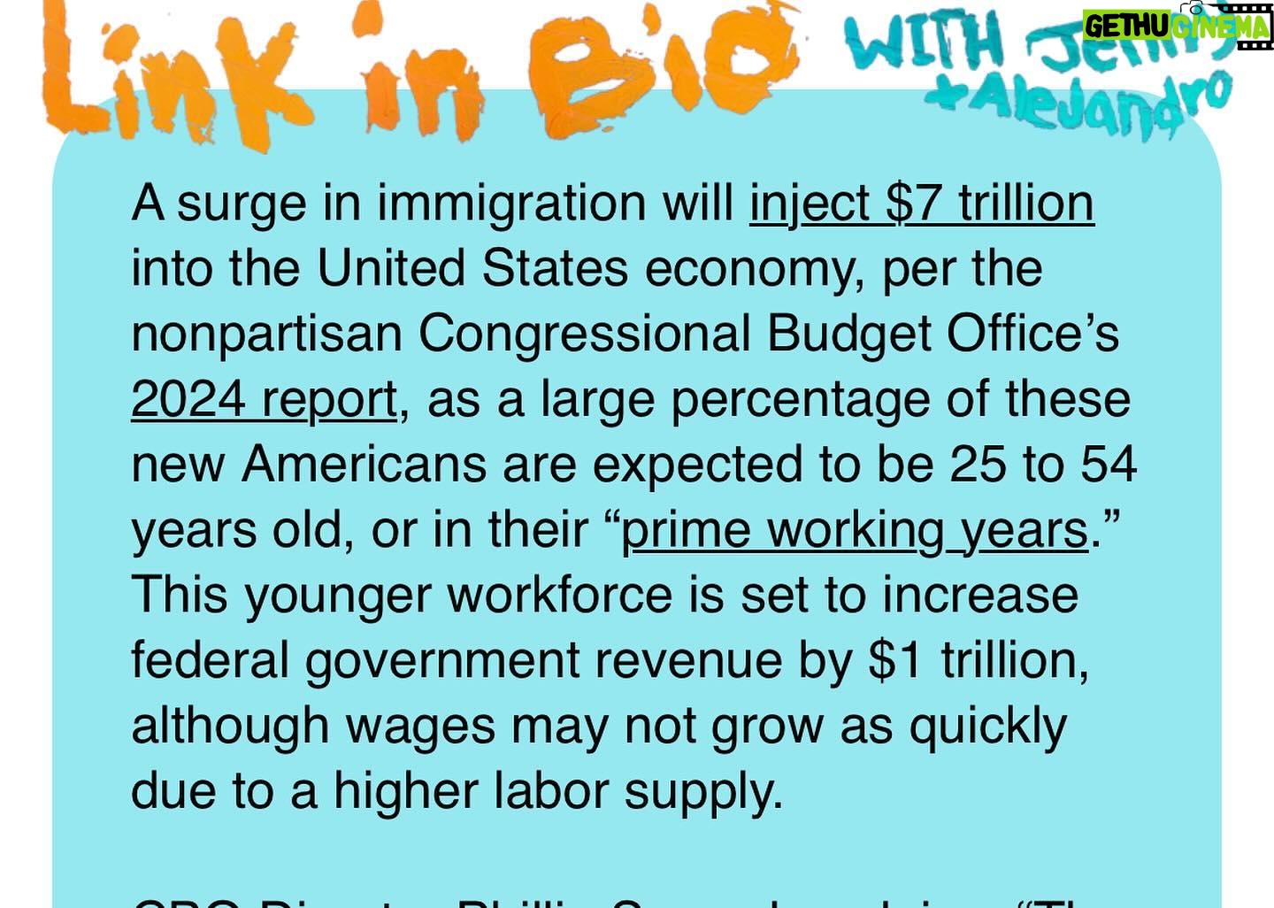 John Leguizamo Instagram - Yes immigrants make America run! They fuel our economy! Always have! Learn that once and for always!