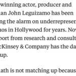 John Leguizamo Instagram - Super important story!! Latinos are underrepresented in Hollywood. So glad for major news organizations to finally talk about this, so we can start fixing it. Link in my story, please check it out