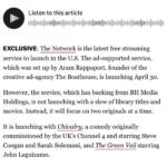 John Leguizamo Instagram - Check out the fantastic and free new streamer THE NETWORK, with curated content! My new show GREEN VEIL is airing on Tuesdays.