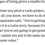 John Leguizamo Instagram - Super important story!! Latinos are underrepresented in Hollywood. So glad for major news organizations to finally talk about this, so we can start fixing it. Link in my story, please check it out
