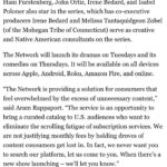 John Leguizamo Instagram - Check out the fantastic and free new streamer THE NETWORK, with curated content! My new show GREEN VEIL is airing on Tuesdays.