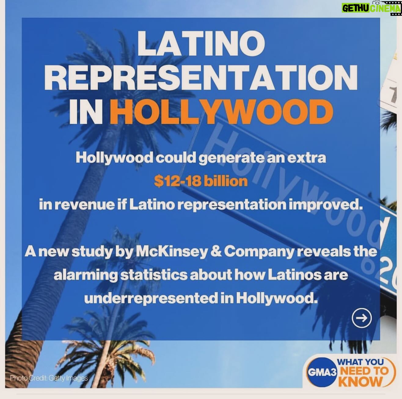 John Leguizamo Instagram - The facts on Latino representation! We need to get mad!! 😡