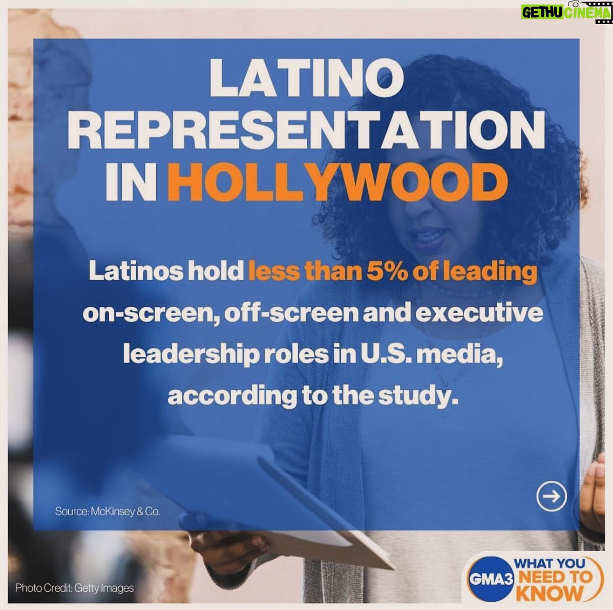 John Leguizamo Instagram - The facts on Latino representation! We need to get mad!! 😡