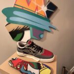 John Leguizamo Instagram - New sneaker line my classmate and graffiti pioneer #crash design!! Go Crash! @crashone
