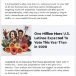 John Leguizamo Instagram - 17 million Latinx expected to vote this nov!! Largest voting block after whites!