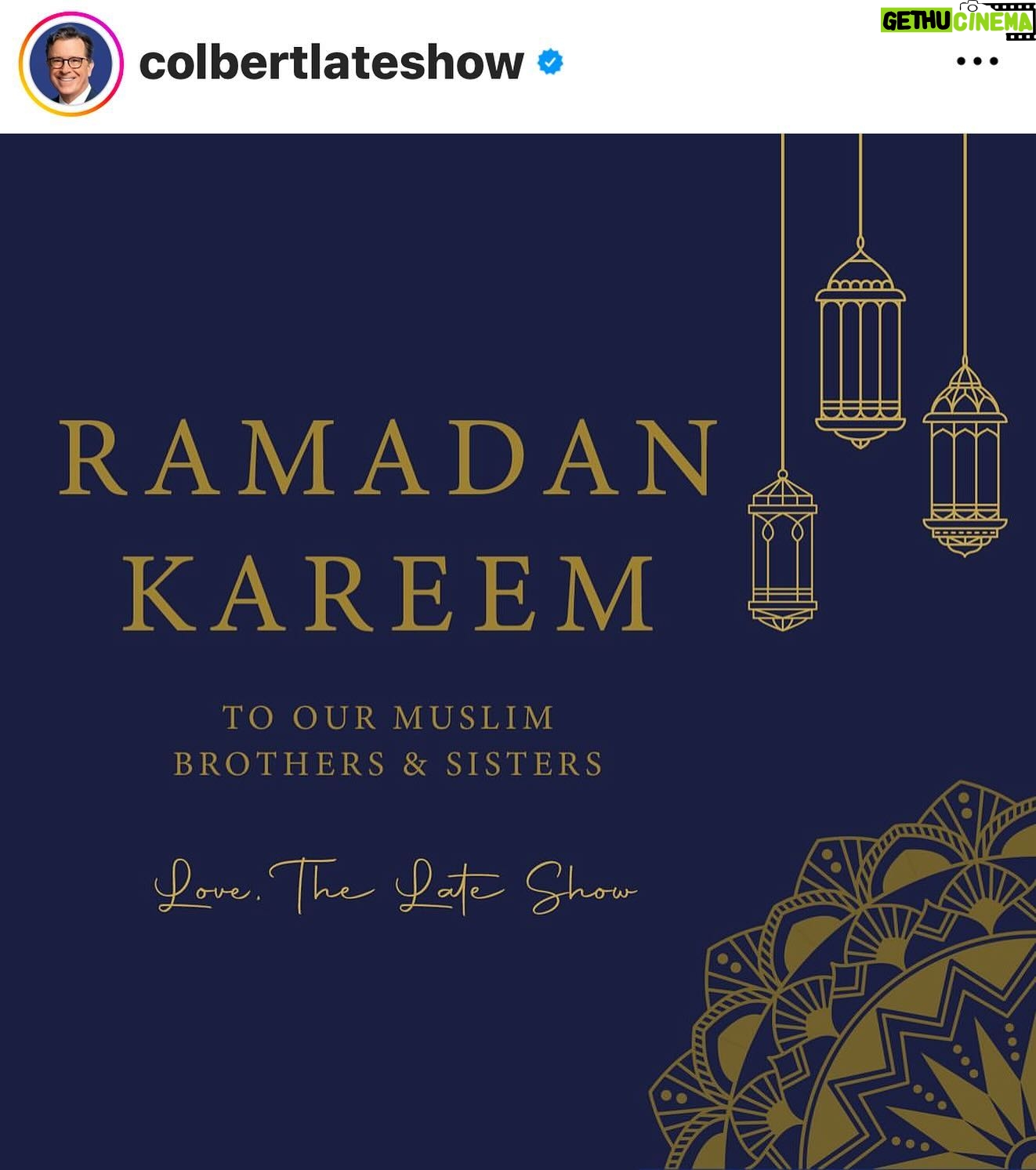 John Leguizamo Instagram - Mubarak Ramadan To all our Muslim brothers and sisters!
