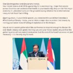 John Leguizamo Instagram - Dear @petrogustavo and @susanamuhamad, your recent stance at #COP28 against Big Oil is awe-inspiring. I hope that people across Colombia can celebrate that thanks to your leadership, they are the first major economy in Latin America to join the groundbreaking initiative for an international treaty to halt fossil fuel drilling. @petrogustavo, in your UNGA speech, you reminded the world that Colombia is #TheCountryofBeauty - today, you've taken a major step to protect that beauty by inching your nation toward halting oil exploitation in the Amazon. May all world leaders gathered at this conference be inspired enough to choose life over death, beauty over greed. And may you and your fellow leaders ensure that this gathering ends with an explicit declaration that the end of the fossil fuel era is not just necessary - it is the only way forward.