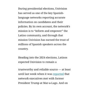 John Leguizamo Instagram - Opinion: Cozying up to Trump, Univision is betraying its Spanish-speaking viewers