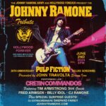 John Travolta Instagram - Hey Ho Let’s Go!!! For the best night ever. Please join me for an amazing night celebrating the 30th anniversary screening of Pulp Fiction, Johnny Ramone and the Ramones.