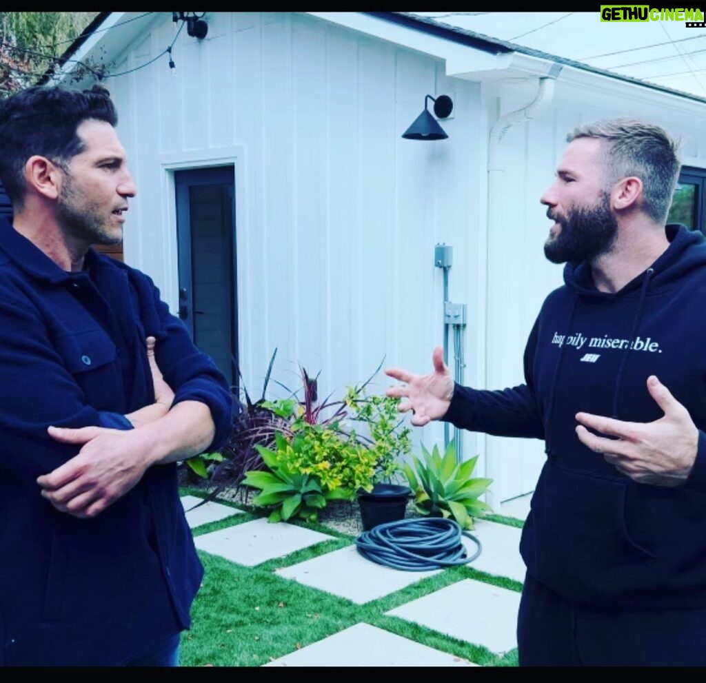 Jon Bernthal Instagram - @edelman11 is the man. One of my favorites to ever play the game. Coming up next on @realones_podcast What an honor brother. Big love y’all.