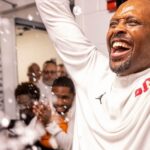 Jon Bernthal Instagram – Congrats to my brother @esingletary25 and the SFS Basketball team winning their third consecutive DC State Title. What you have built is beautiful brother. Big love.