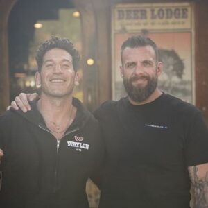 Jon Bernthal Instagram - This is my Friend @nickkoumalatsos Nick served our country for 12 years in the Marine Corps. He served with Force Reconnaissance and as a Marine Raider. Nick’s heroism goes beyond what he has done in combat, he has dedicated his life to his family and helping others. I was blown away by his honesty, courage, and willingness to discuss his own pain. His journey inspires me and I’m honored he came on to talk. Check it out now on The Real One’s. It’s on all the places you can hear podcasts. Big love.