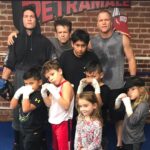 Jon Bernthal Instagram - The family that trains together…. @petramaleboxing @therealseancarrigan