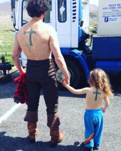 Jon Bernthal Instagram - My Number one for Life. Henry Waylon Jennings Bernthal. Pilgrimage. Ireland. Love you boy.