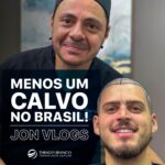 Jon Vlogs Instagram - Missão dada é missão cumprida. Já pode pensar no próximo estilo de penteado, @jonvlogs🤙 . . . Vai ficar top o Transplante do Jon? . Responsável Técnico: Dr. Thiago Bianco Leal CRM: 125407 #transplantecapilar#metodothiagobianco #hairtransplant #jonvlogs