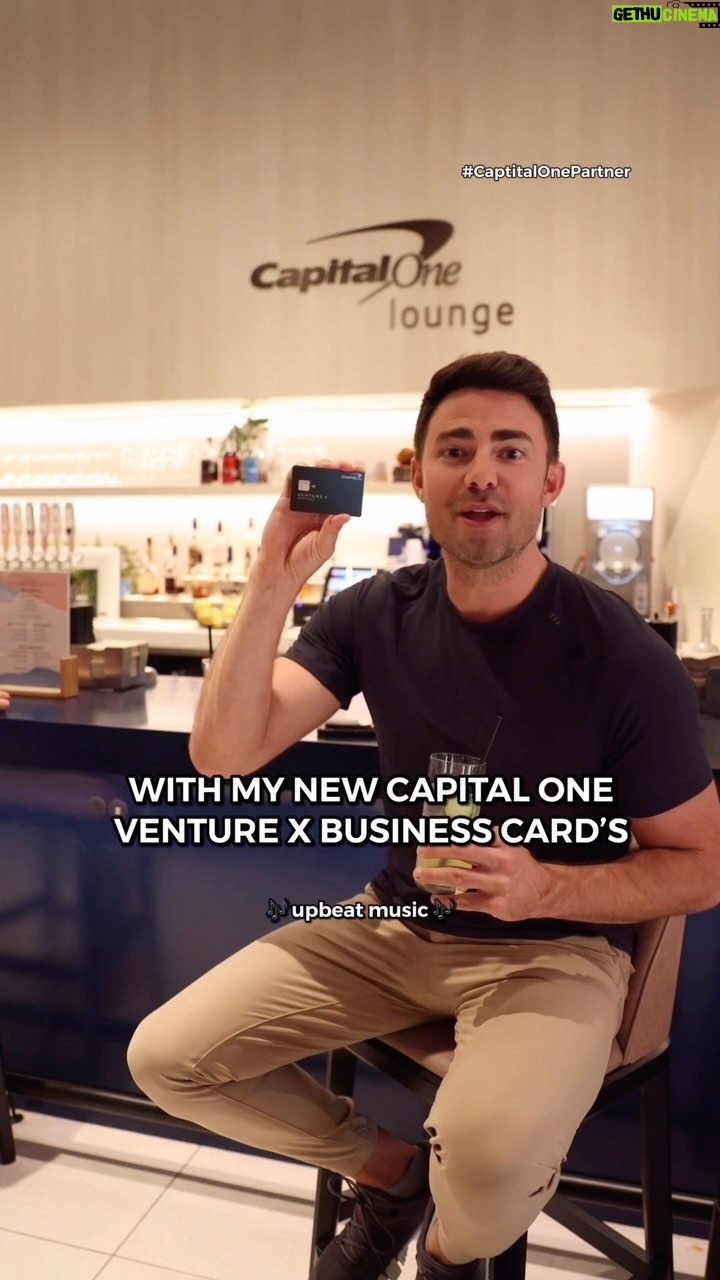 Jonathan Bennett Instagram - #CapitalOnePartner In my business I’m constantly traveling, which is why the Venture X Business card from @CapitalOneBusiness is a perfect fit. There are so many rewards that I love: 2X miles on every purchase, plus 10X miles on hotels and rental cars, and 5X miles on flights booked via Capital One Travel. The card’s flexible purchasing power adapts to our business needs and the unlimited complimentary access to Capital One Lounges and additional partner lounges worldwide makes globetrotting in style a breeze! If you’re a business owner who loves to travel, this card is a no-brainer! Check out @capitalonebusiness to learn more! Terms apply. See link in bio for details.