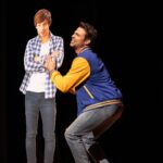 Jonathan Bennett Instagram - Performing on the New Amsterdam Broadway stage for Broadway Backwards was a moment I’ll never forget. Helping to raise over for 900k for @bcefa was an honor, and singing Cady Heron’s song Stupid with Love from Mean Girls the musical to cut outs of the OG Aaron Samuels was the most ridiculous fun time for me as an actor. So bonkers, so much money raised, so filled with joy. Thanks for letting me be a part of it! Photos @curtisbrownphotography and @rebeccajmichelson