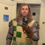 Jonathan Bennett Instagram - Meet Sir Robin. Playing this character, so far has been such a healing journey for my life. Sure he’s the knight that’s afraid to fight, but he’s also the knight who loves music and dancing and most of all MUSICAL THEATER! For the first 15 years or so of my career I had to hide who I was, I had to walk into auditions and on sets and be the “straight hot guy” for the TV show or movie audition. Hide the thing I loved most in the world (musical theater) because if they knew I was listening to Wicked on the drive here, the producers might think I was gay, and then I won’t get the job. 8 nights a week, I stand on a Broadway stage at the St James theater and sing a song at the top of my lungs about how beautiful and magical BROADWAY is. This is so incredibly special and healing for my younger self, I feel like I’ve finally come home. There’s no place like home. Come see @spamalotbway I’m in the show through April 21st!